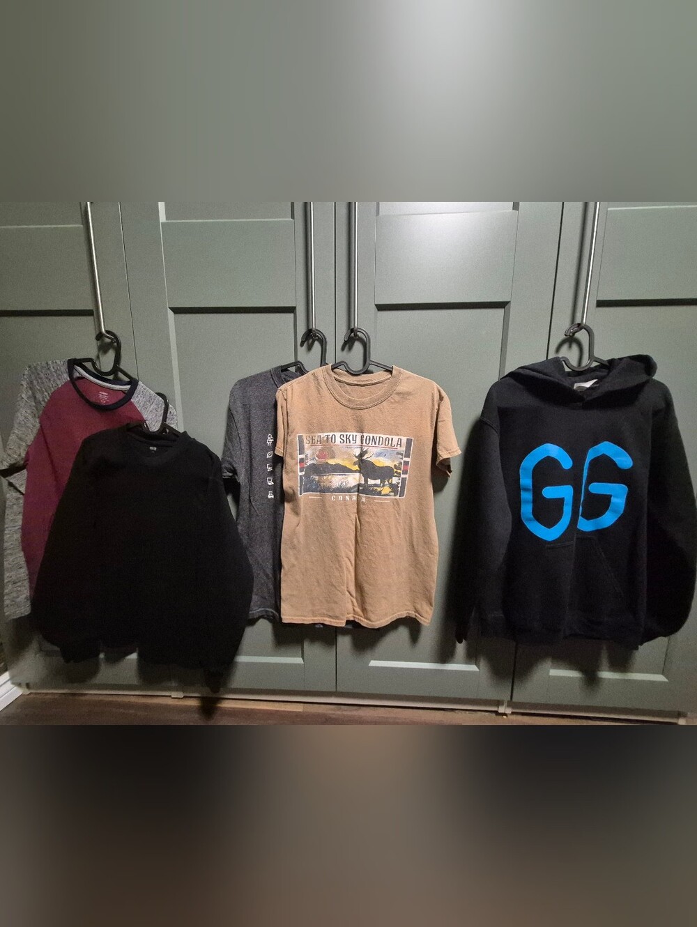 Teen Boy Tops Bundle - 5 Pieces